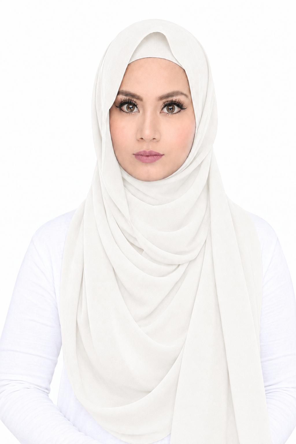 BUY 4 GET 1 FREE (MAXI HOODIE CHIFFON HALFMOON)
