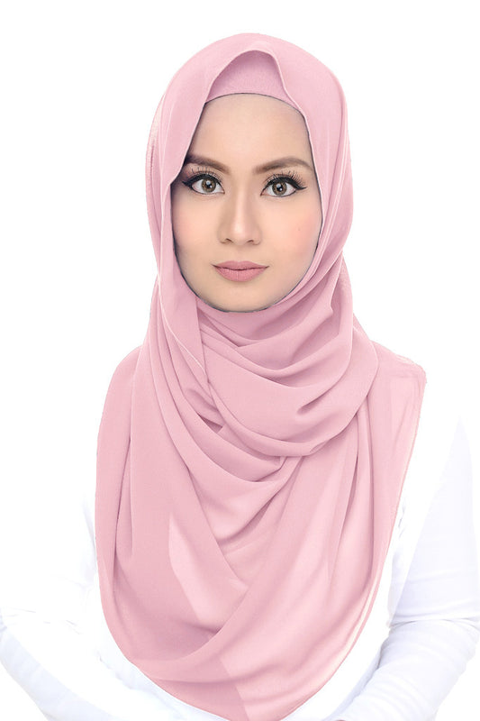 Lush (snood) Chiffon - Paddel Pop Pink