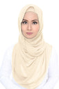 Lush (snood) Chiffon - Butter