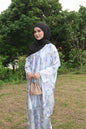 Standard Hoodie Chiffon Shawl Halfmoon in Black