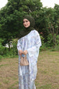 Standard Hoodie Chiffon Shawl Halfmoon in Olive