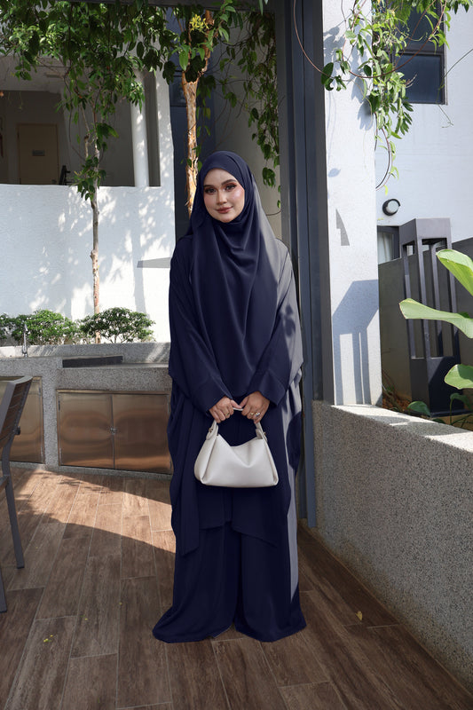 Serene Snow 2.0 in Navy Blue