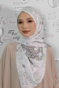 Formulas Shawl in Ash White