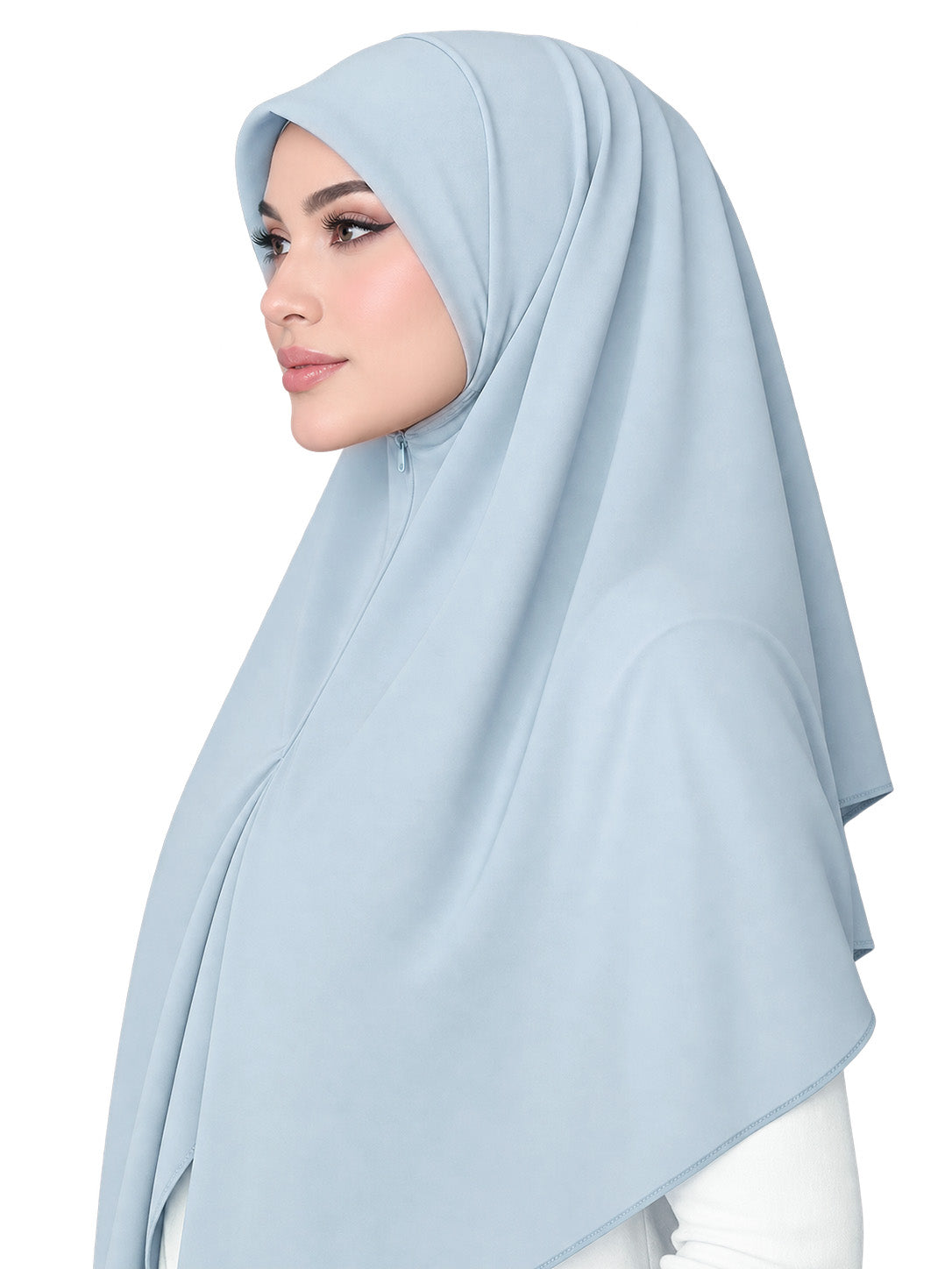 Bawal Instant Zipper in Baby Blue