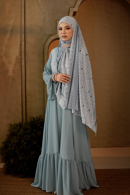 Soniya Dress in Soft Blue [Pre-order]