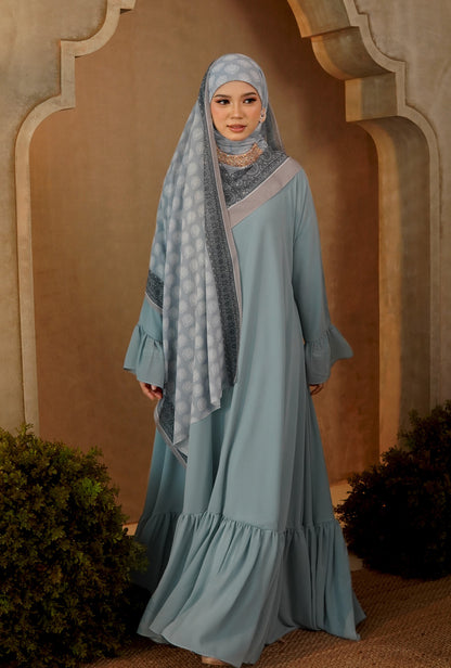 Soniya Dress in Soft Blue [Pre-order]