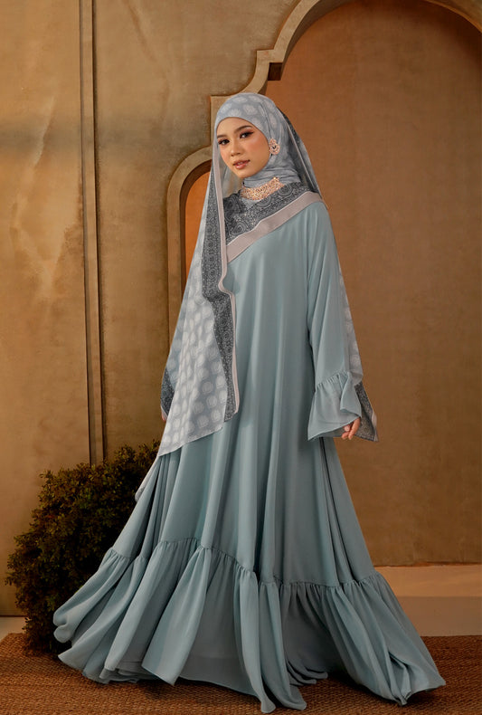 Soniya Dress in Soft Blue [Pre-order]