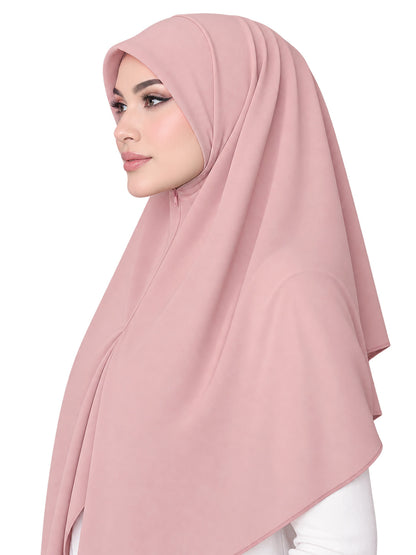 Bawal Instant Zipper in Baby Pink