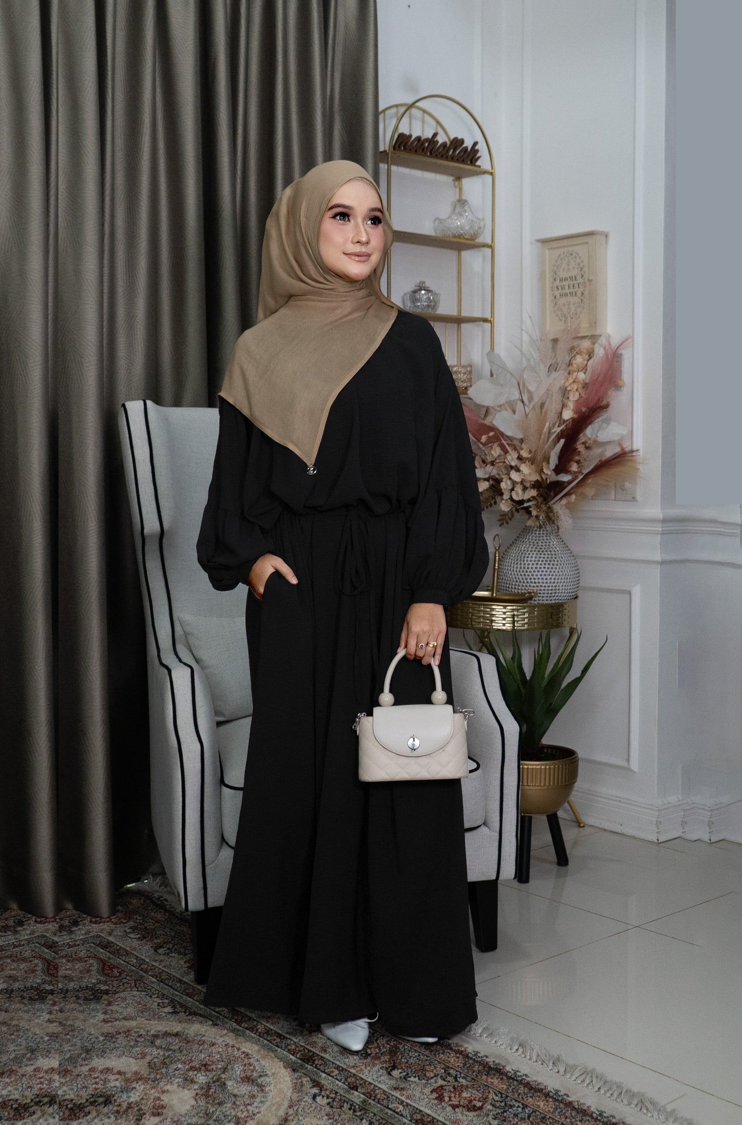 Yana Dress in Black