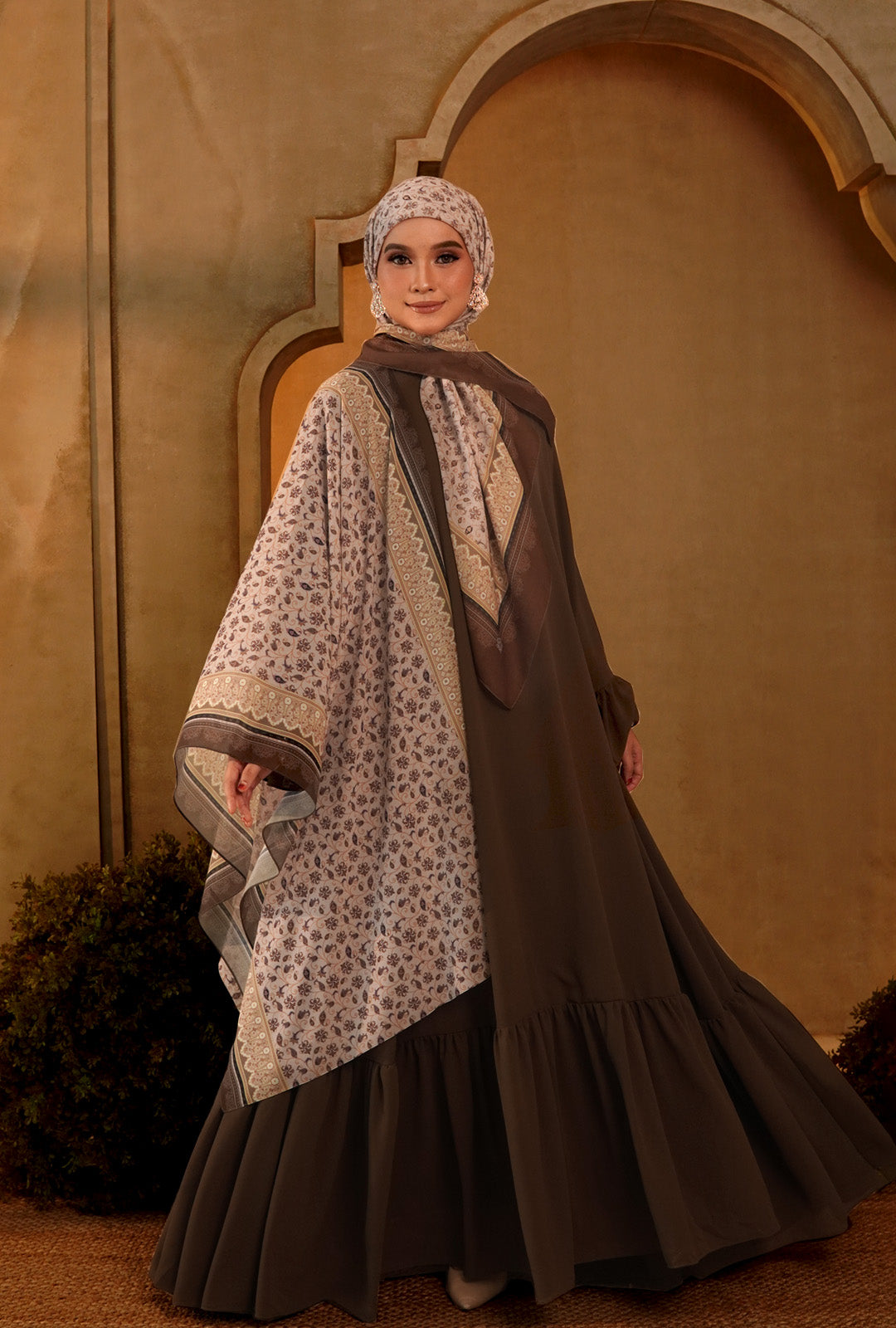 Soniya Dress in Dark Mocha [Pre-Order]