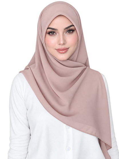 Bawal Instant Zipper in Chocolate
