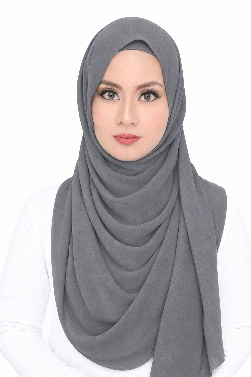 BUY 4 GET 1 FREE (MAXI HOODIE CHIFFON HALFMOON)