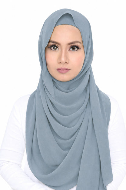 BUY 4 GET 1 FREE (MAXI HOODIE CHIFFON HALFMOON)