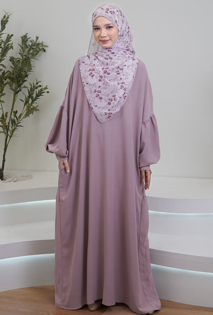 Nyla Dress in Dusty Pink