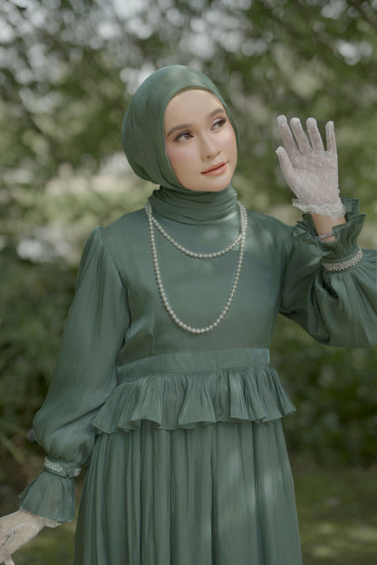 Aurora Dress in Jade [PRE - ORDER - EARLY MARCH]