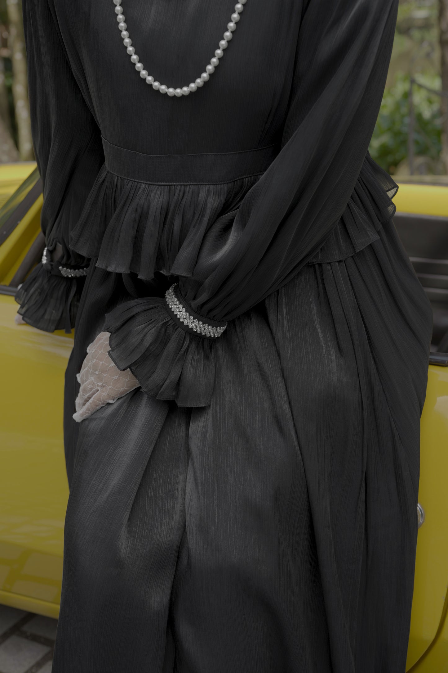 Aurora Dress in Black [PRE - ORDER - EARLY MARCH]