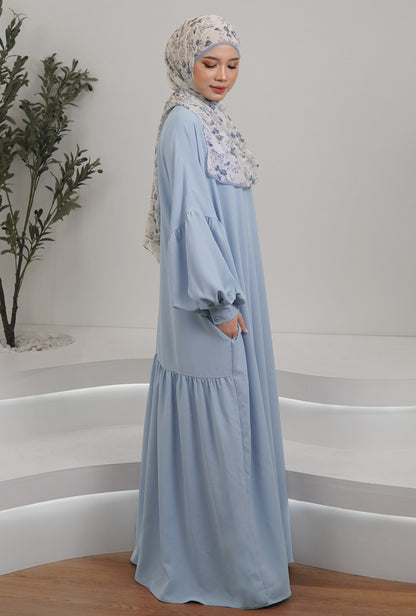 Nyla Dress in Light Blue