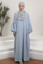 Nyla Dress in Light Blue