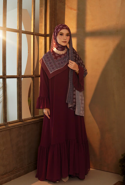 Soniya Dress in Maroon [Pre - Order]