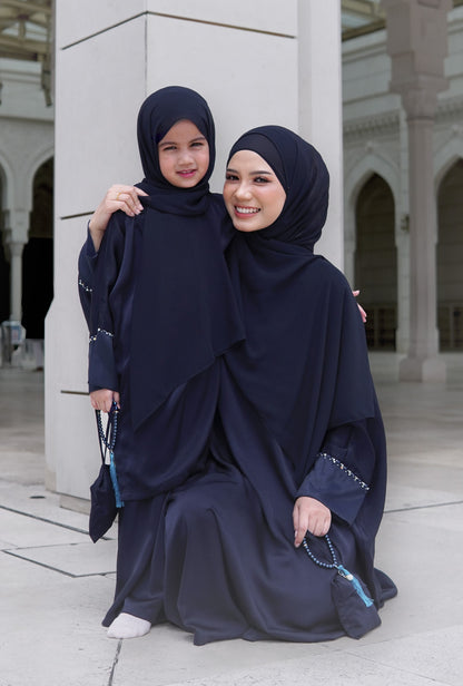 Serene Jewel (Kids) in Navy Blue