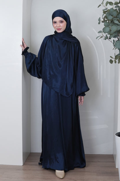 Abaya Ariana in Navy Blue