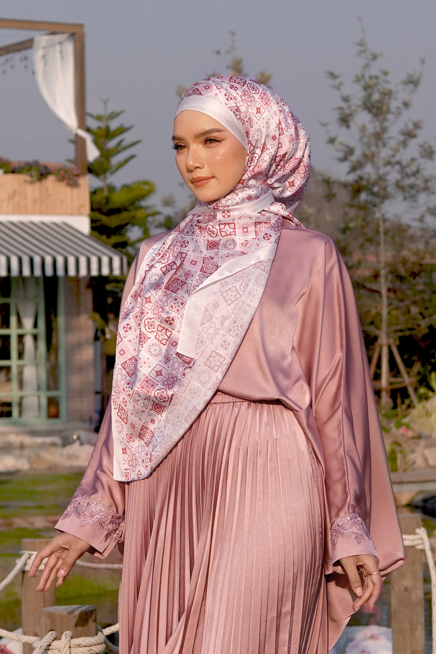 The Astana Series -Ameera in Raspberry Pink