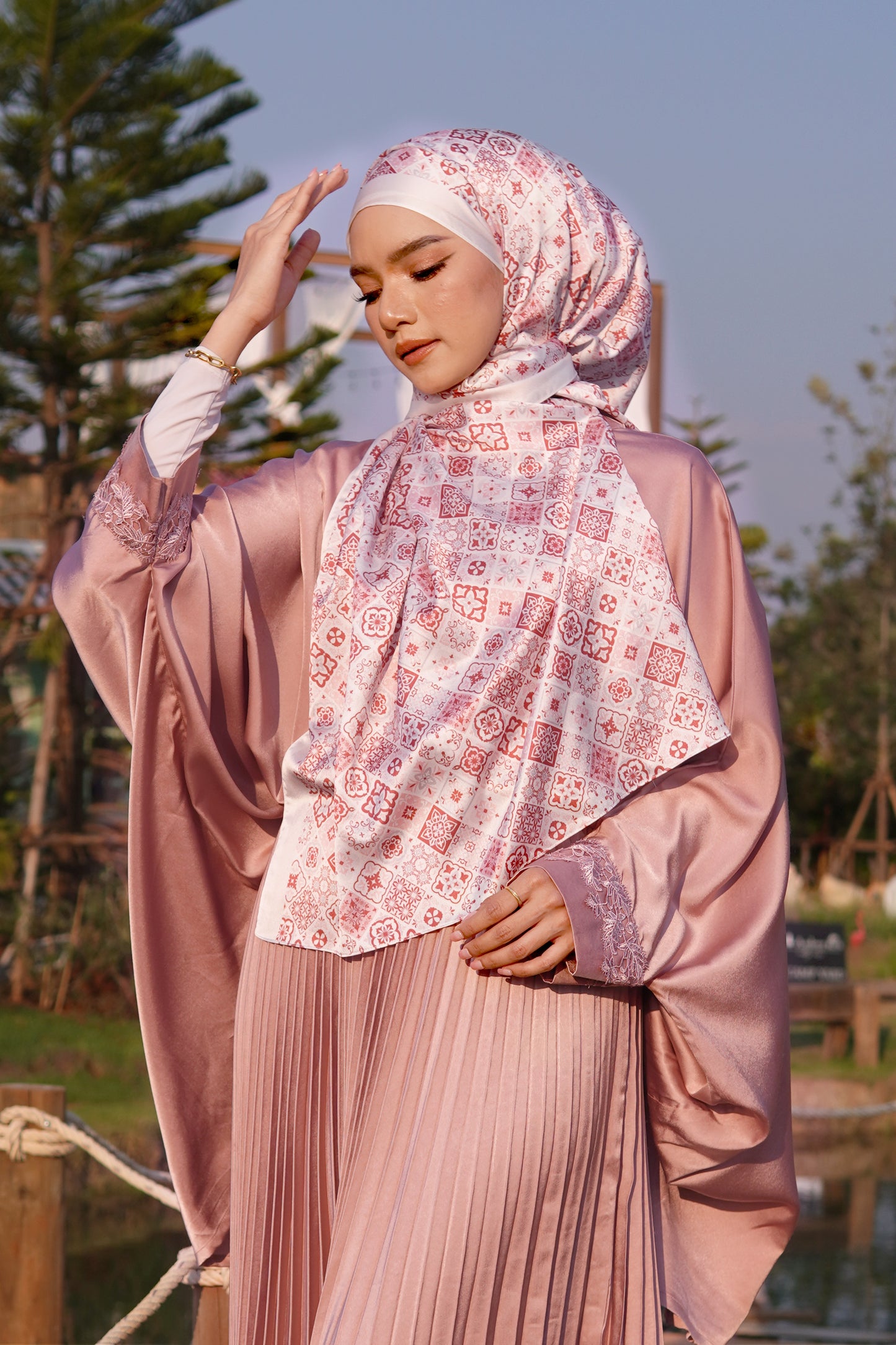 The Astana Series -Ameera in Raspberry Pink