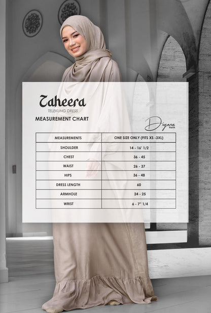 ZAHEERA TELEKUNG DRESS IN WHITE [PRE- ORDER]