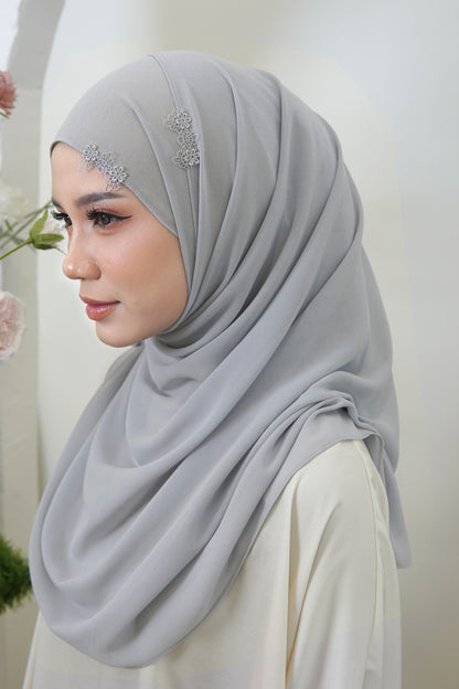 Sumayya Shawl in Periwinkle Blue