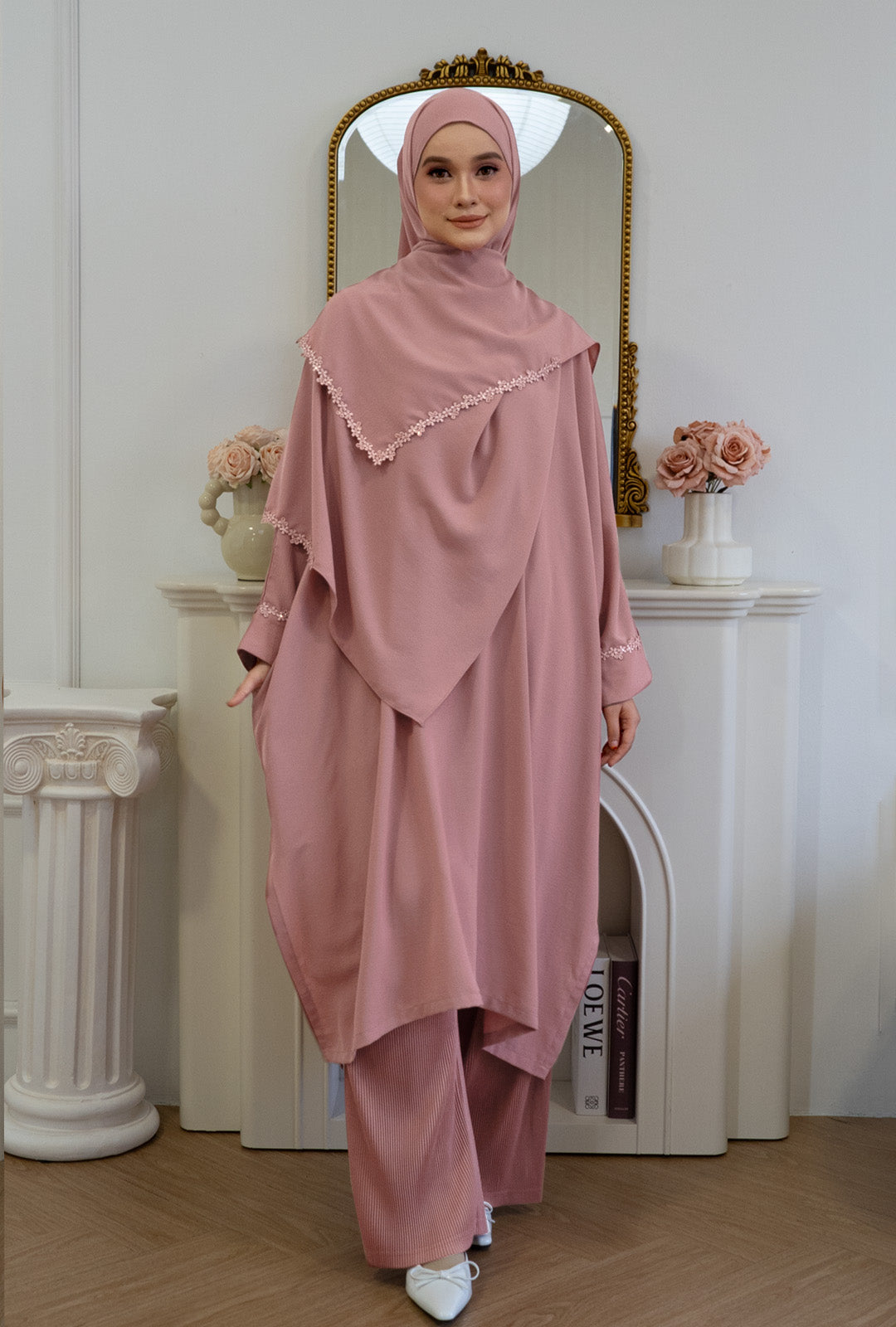 Serene Melur in Rouge Pink