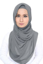 Lush (snood) Chiffon - Dark Grey