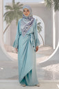 Kurung Dahlia -  Soft Blue