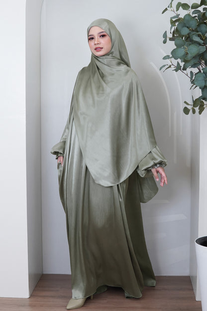 Abaya Ariana in Steel Grey