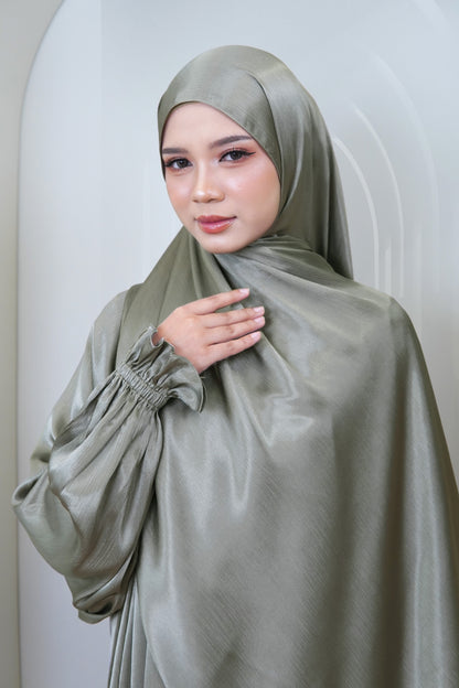 Abaya Ariana in Steel Grey