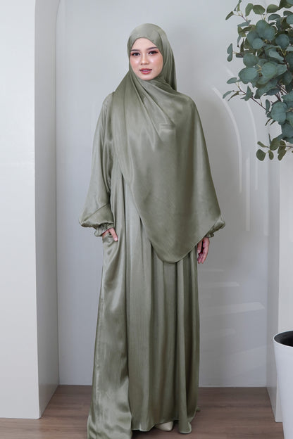 Abaya Ariana in Steel Grey