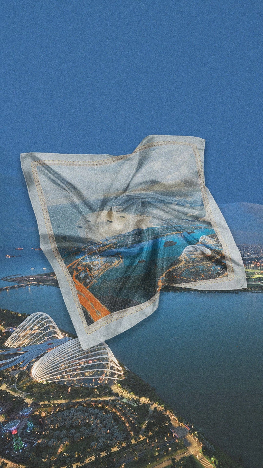 Cahaya marina in Blue