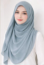 BUY 4 GET 1 FREE (MAXI HOODIE CHIFFON HALFMOON)