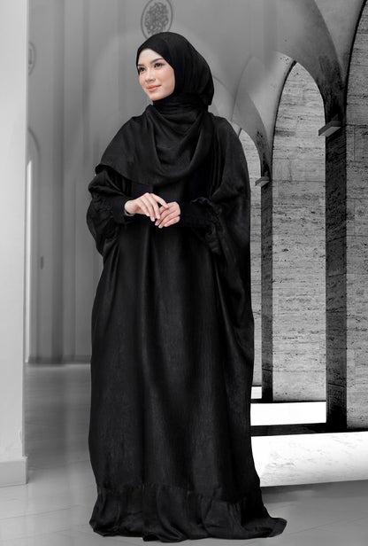 ZAHEERA TELEKUNG DRESS IN BLACK