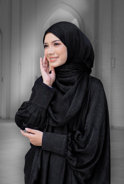 ZAHEERA TELEKUNG DRESS IN BLACK