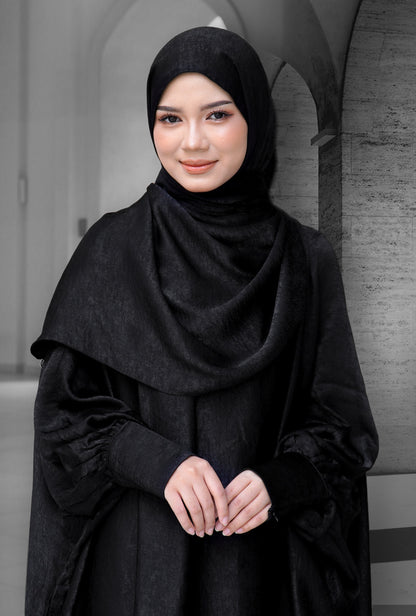 ZAHEERA TELEKUNG DRESS IN BLACK