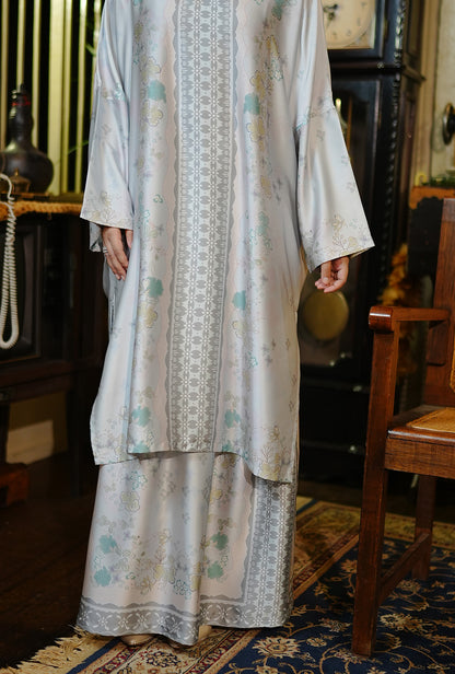 Kurung Melur Pastel Green