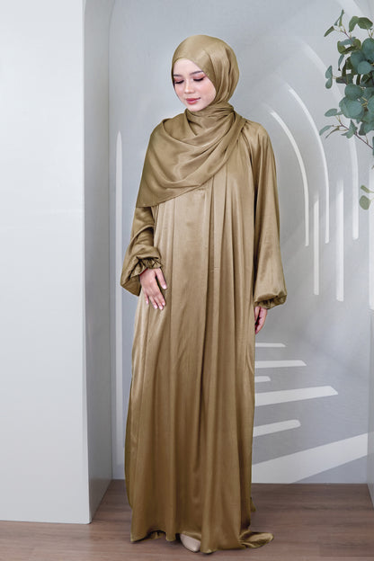 Abaya Ariana in Golden Brown