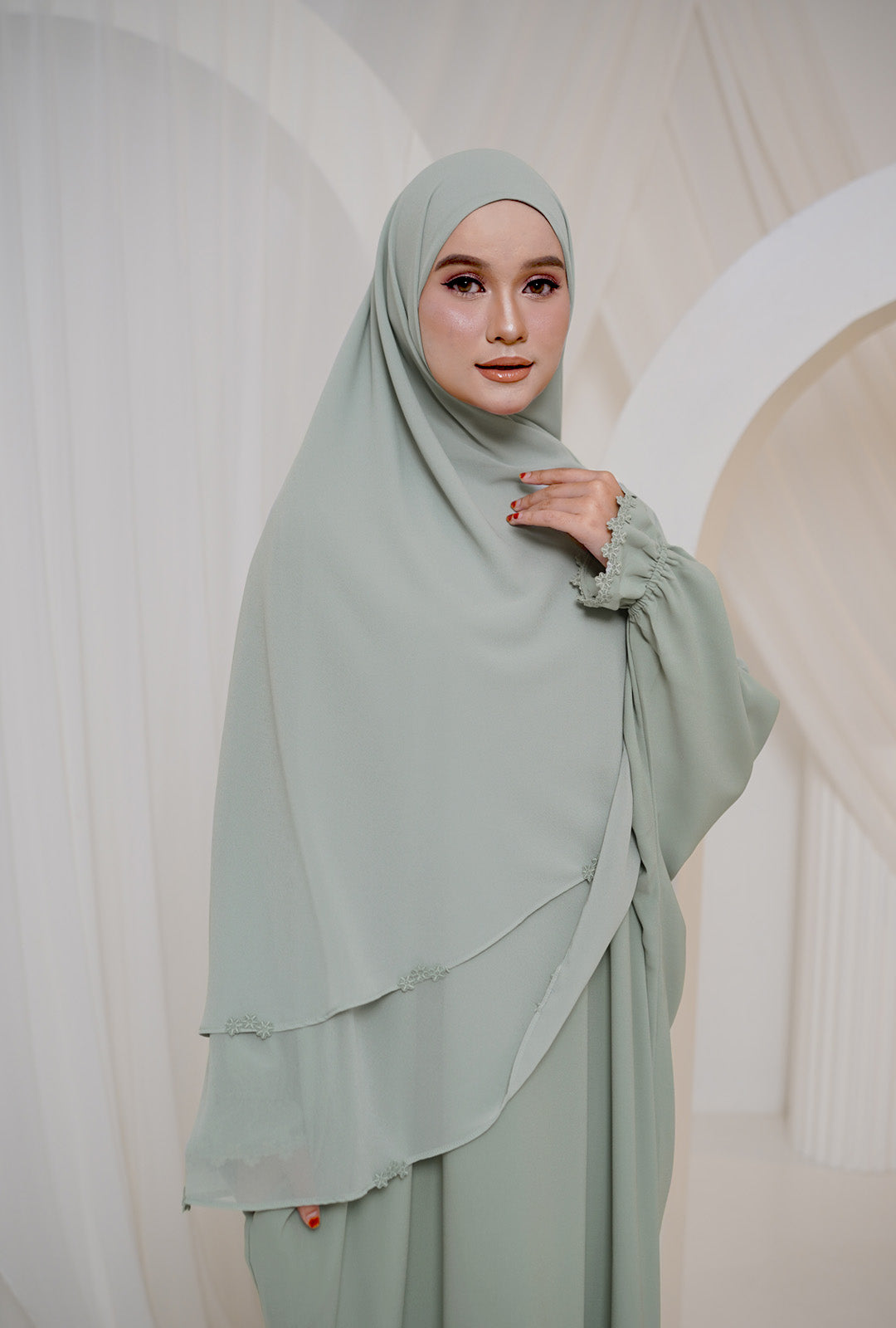 Sumayya 2.0 in Pastel Green