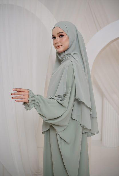 Sumayya 2.0 in Pastel Green