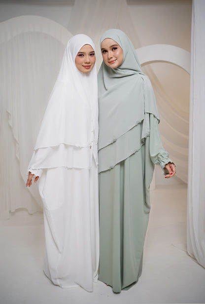 Sumayya 2.0 in Pastel Green