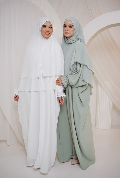 Sumayya 2.0 in Pastel Green