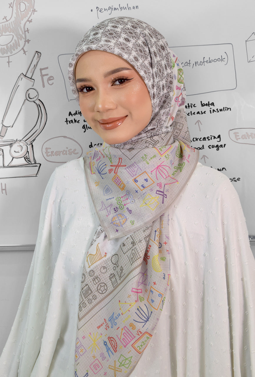 Subjects Bawal Square in Light Grey