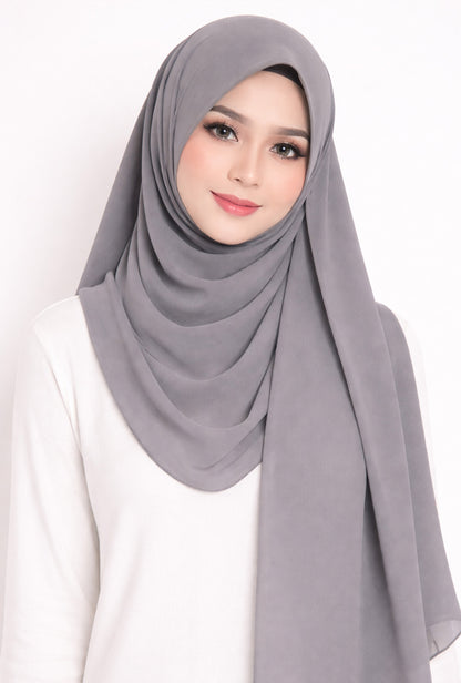 BUY 4 GET 1 FREE (MAXI HOODIE CHIFFON HALFMOON)