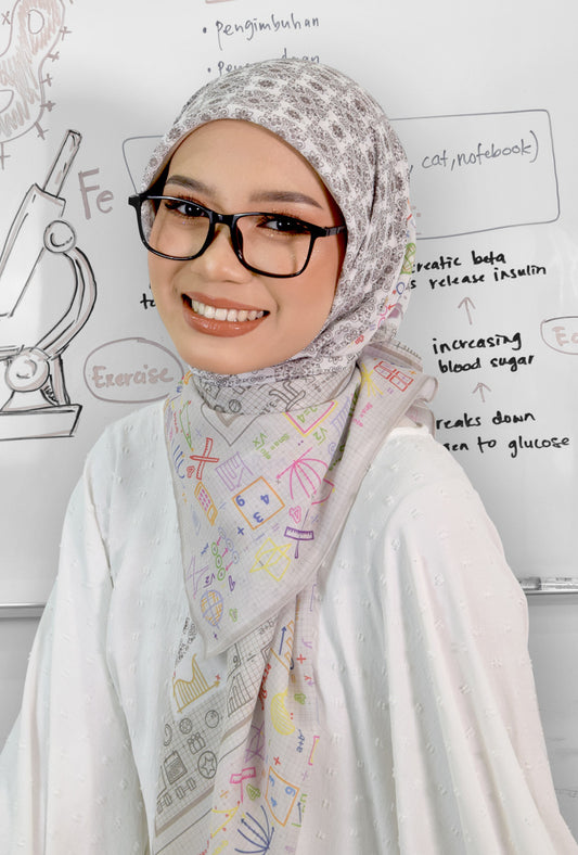 Subjects Bawal Square in Light Grey