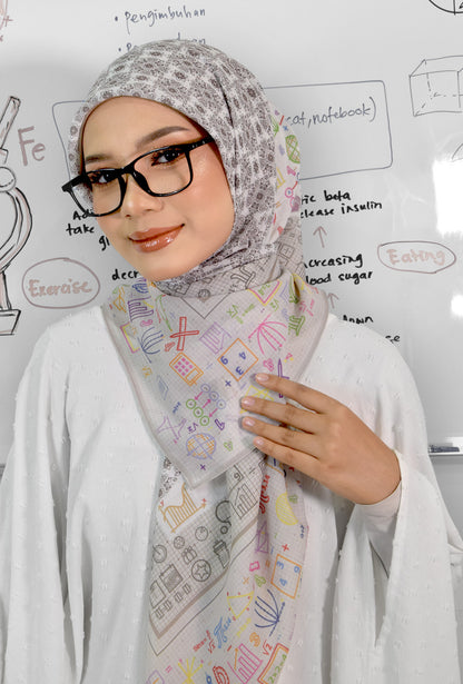 Subjects Bawal Square in Light Grey